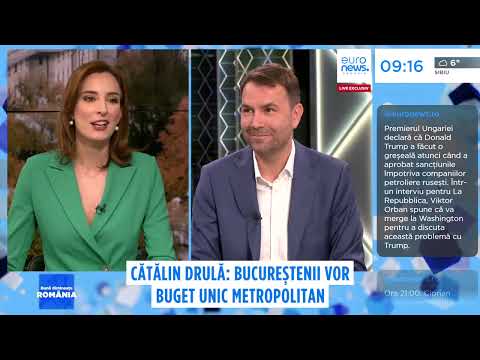 EXCLUSIV. Cătălin Drulă: Fără investiții masive în transport public, Bucureștiul rămâne blocat