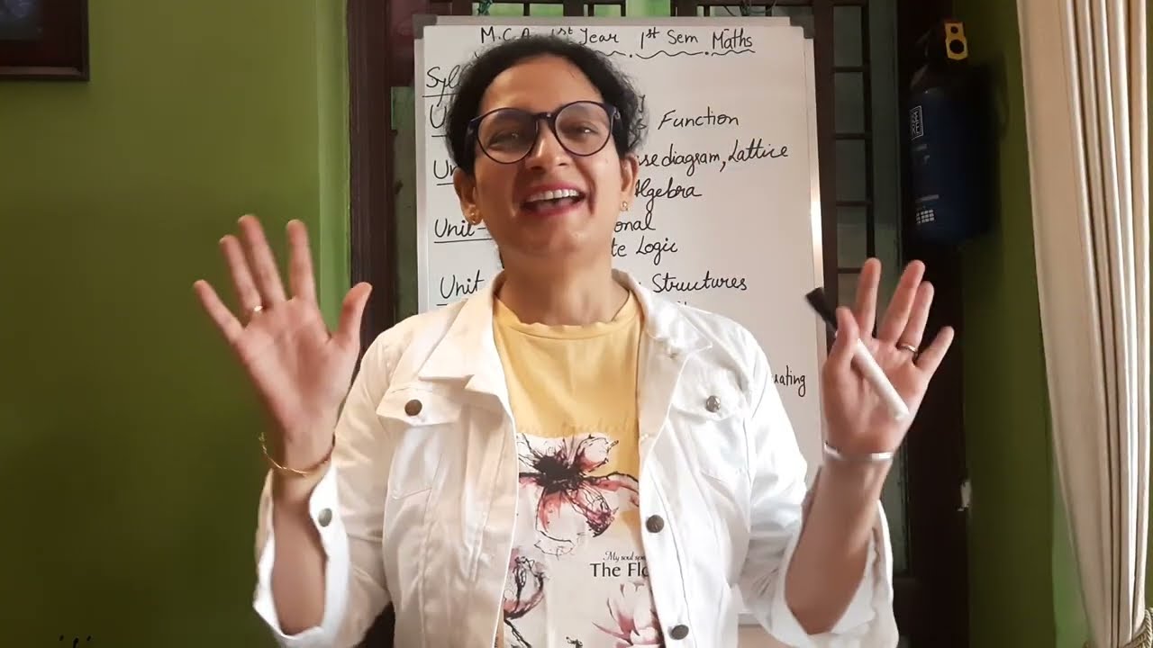 Introduction to Discrete Mathematics for MCA 1st Semester