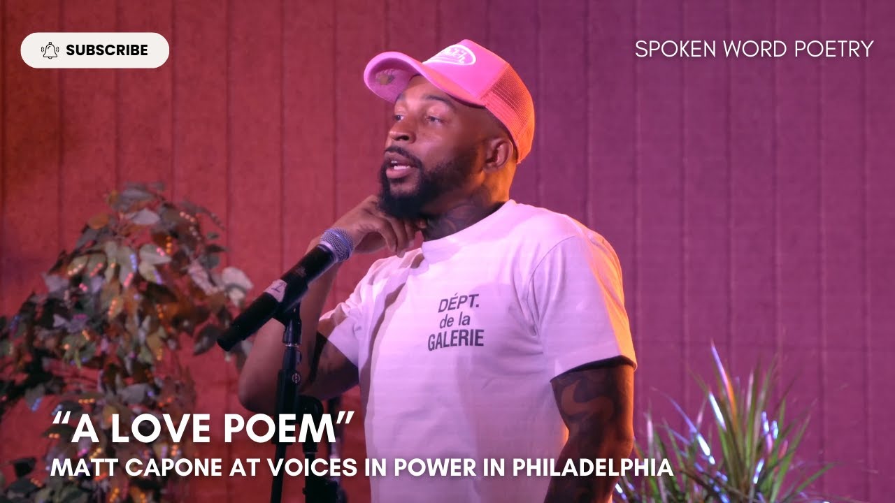 Matt Capone Performs 'A Love Poem' | Voices In Power
