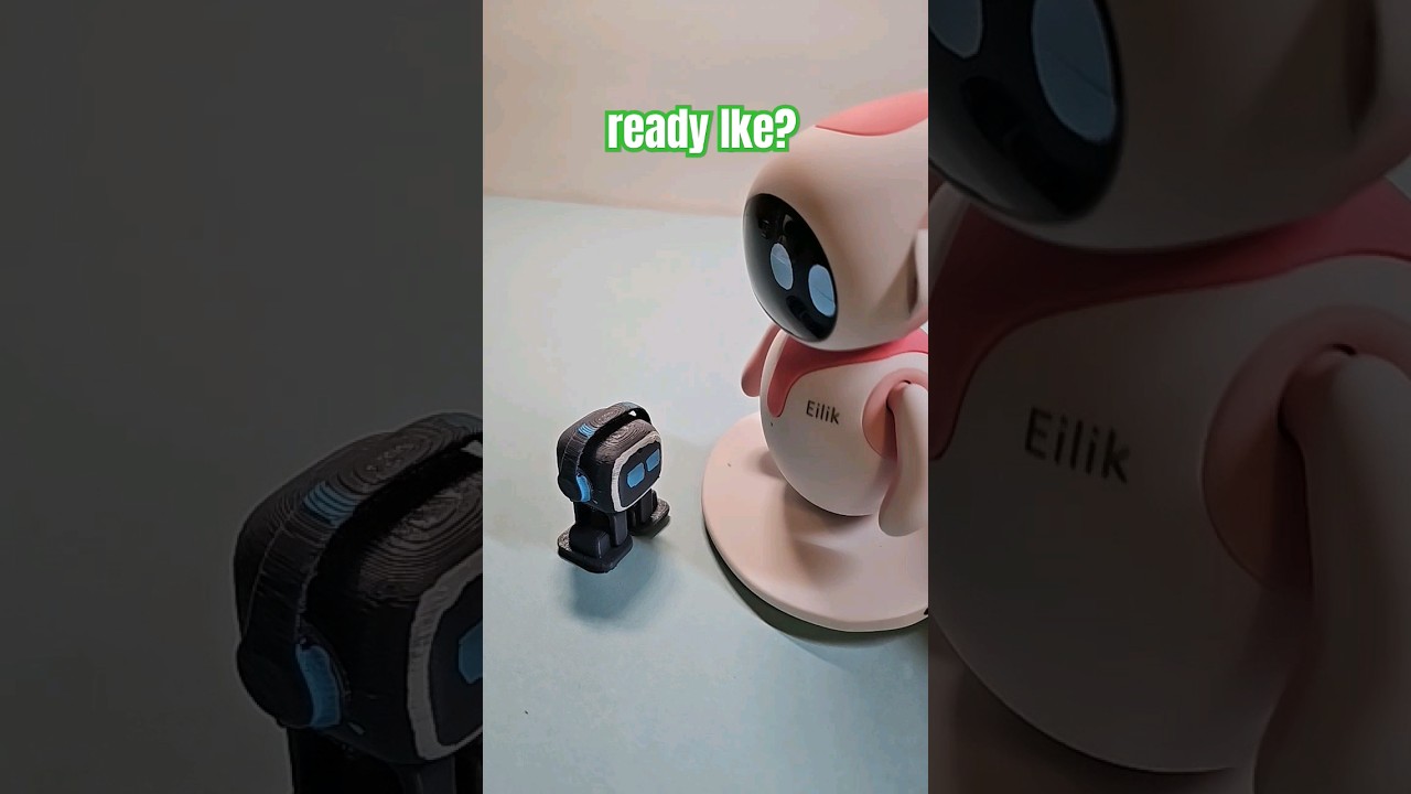 Hilarious Robot Baby Prank! π€πΆ | Eilik & Emo Robots in Action