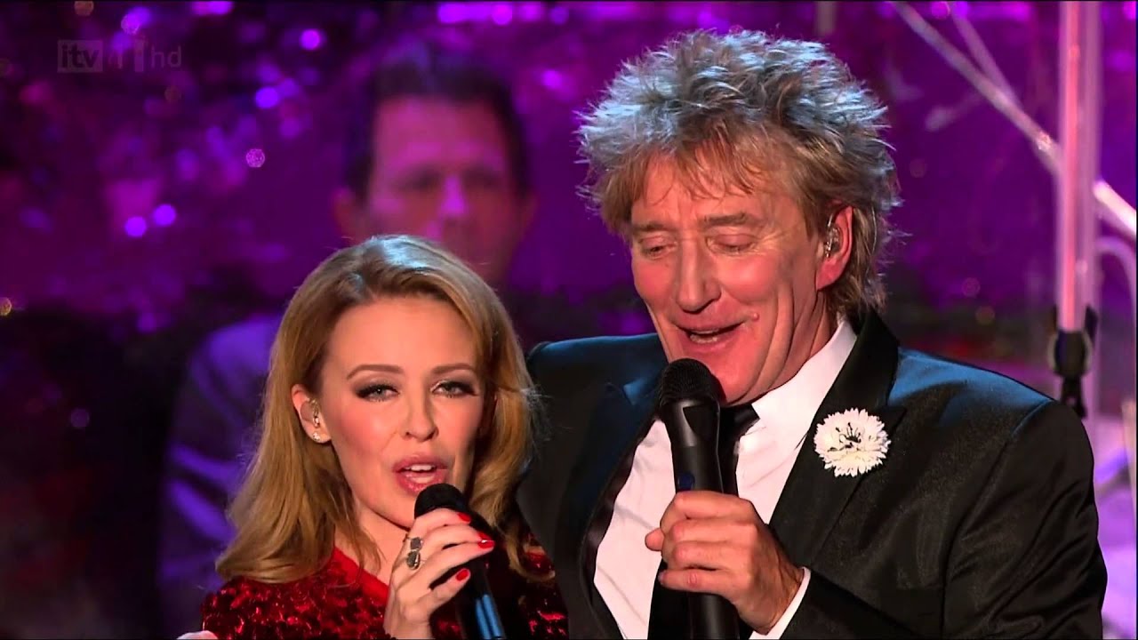 Kylie Minogue & Rod Stewart - Let It Snow (2012) ❄️