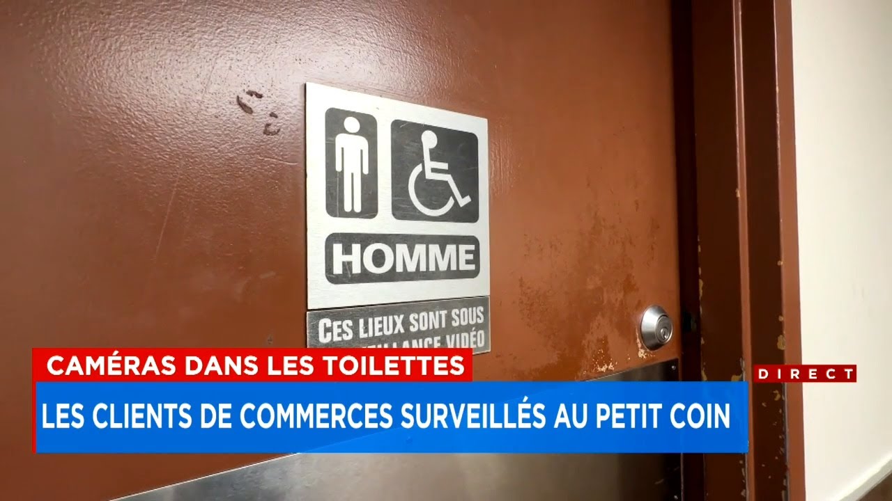Caméras dans les toilettes de la Place Dupuis à Montréal 🚻