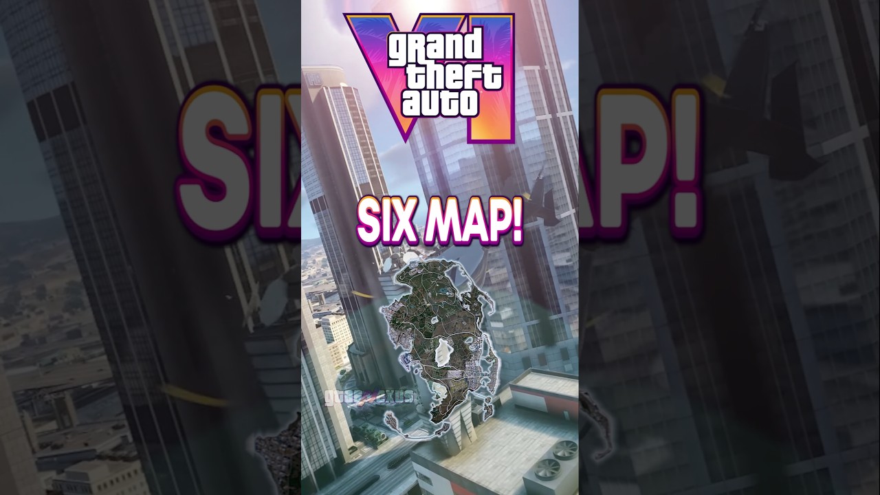 Explore GTA 6's CONFIRMED Map! @RockstarGames #gta6 #GTAVI #gtaviral