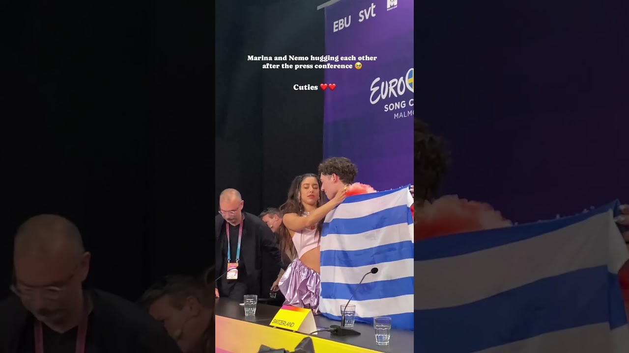 @nemothings @marina_satti Marina and Nemo π¬π·π¨π #esc #eurovision #eurovision2024 #unitedbymusic