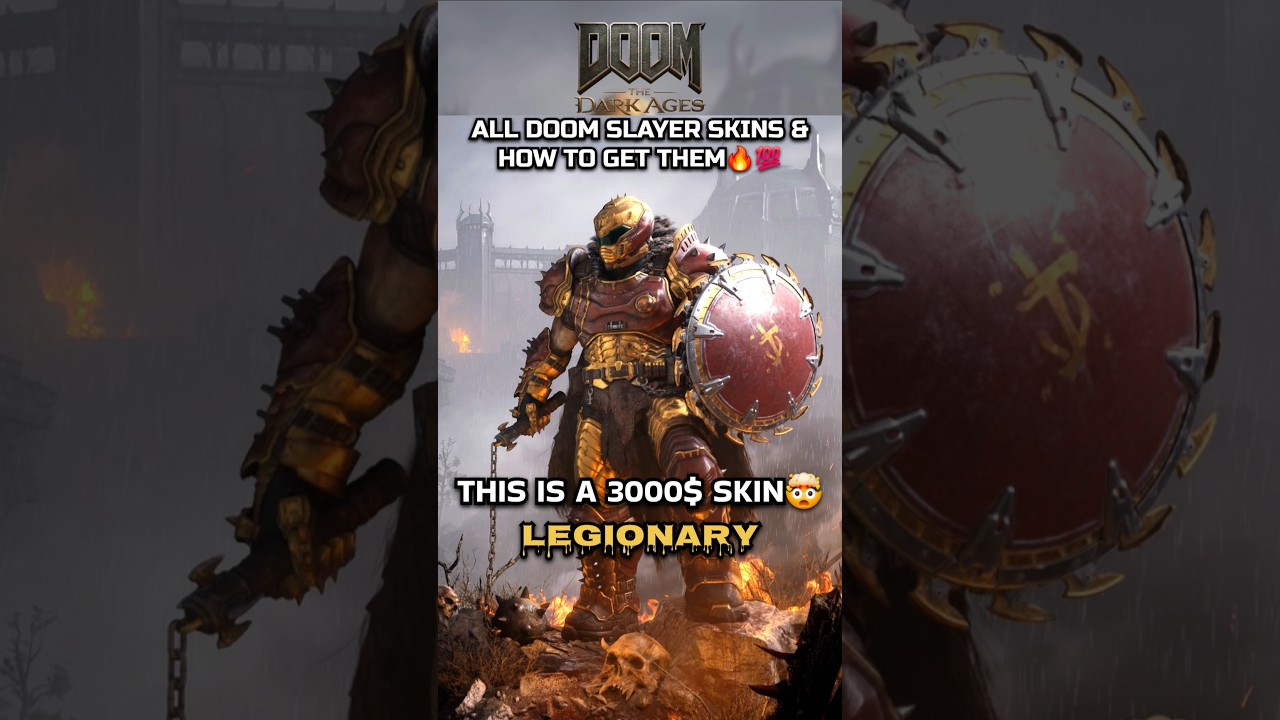 All Doom The Dark Ages Skins & How to Unlock 🔥