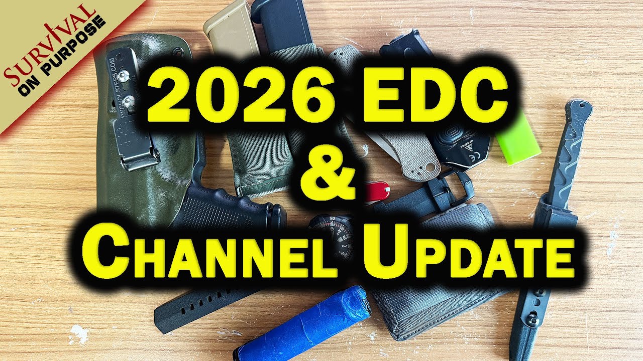 2026 EDC Gear Pocket Dump & Channel Update 🔧