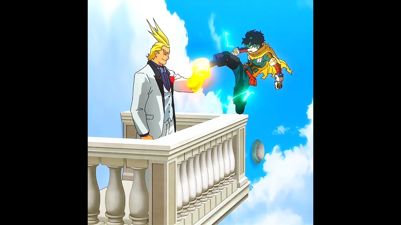 Deku vs Dark Might: First Fight 🔥 | My Hero Academia