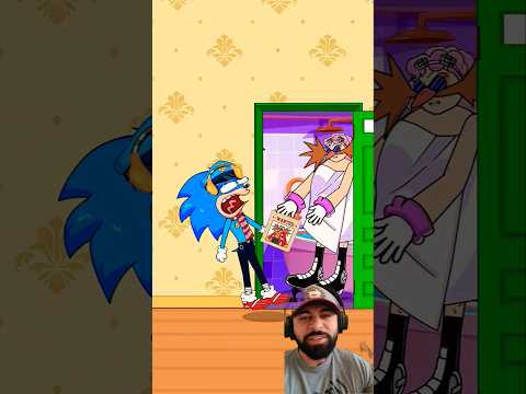 Sonic policial pegou o Robotnik #shorts #sonic #animation