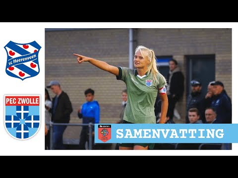 Samenvatting sc Heerenveen Vrouwen - PEC Zwolle Vrouwen  | Vrouwen Eredivisie