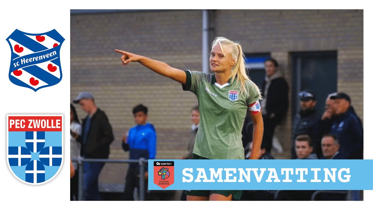 Samenvatting: Spannende Vrouwen Eredivisie clash tussen SC Heerenveen en PEC Zwolle ⚽