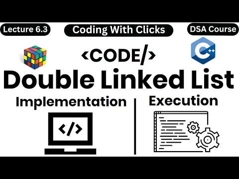 Doubly Linked List C++ | Doubly Linked list | Doubly Linked List in Data Structure