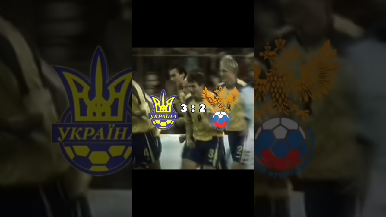 Ukraine 🇺🇦 vs Russia 🇷🇺 National Football Teams | Match Highlights