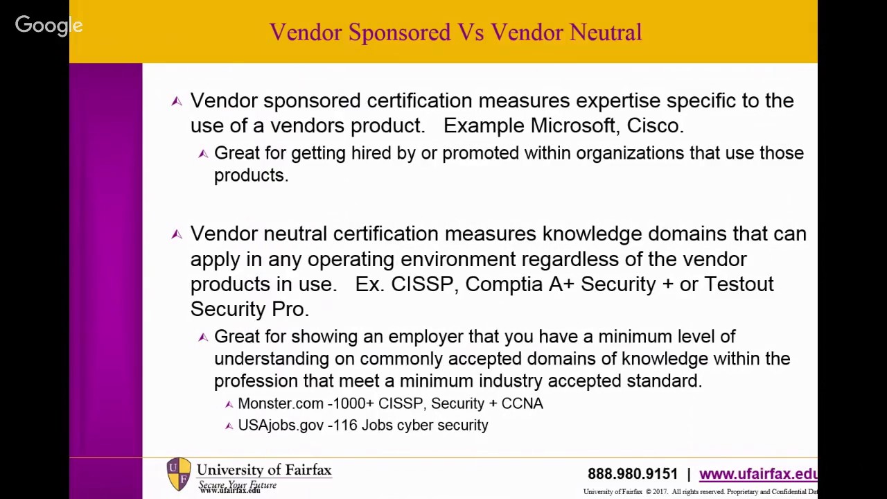 Certified Information Systems Security Professional (CISSP)