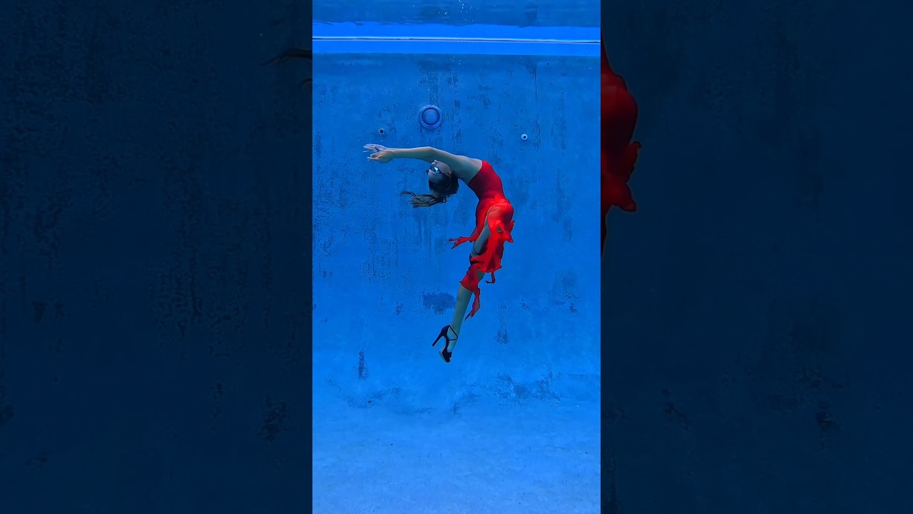 Underwater Dance Performance ❤️‍🔥