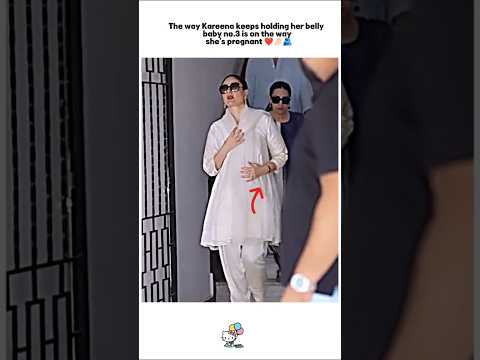 she's pregnant again ❤️#kareenakapoorkhan #karishmakapoor