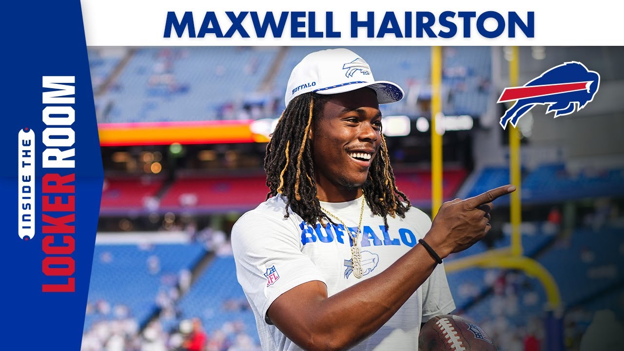 Maxwell Hairston: “Excited To Get Back Out There With My Teammates” | Buffalo Bills