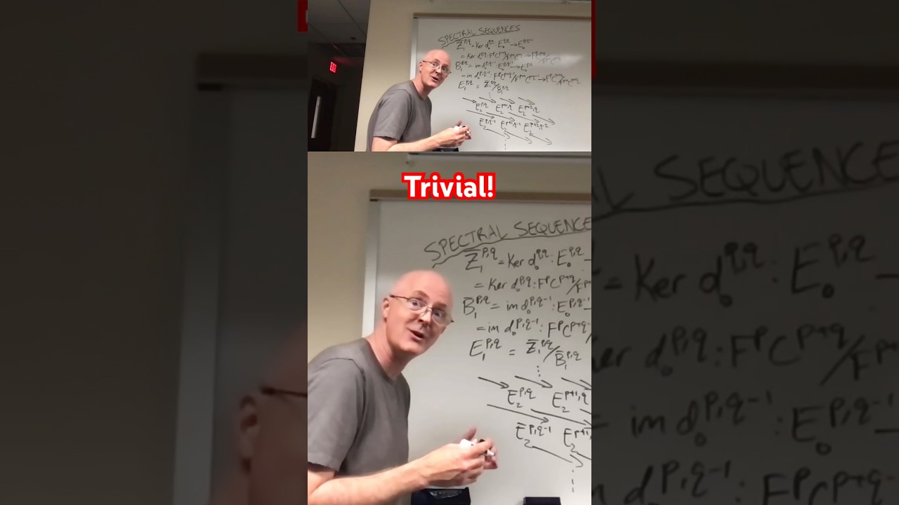 Math Grad School Life: Algebraic Topology & Spectral Sequences 😂