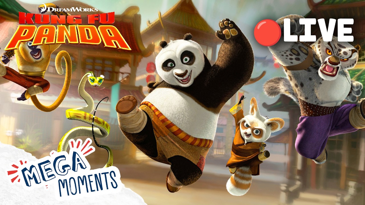 Kung Fu Panda 1-4: Epic Training & Dragon Warrior 🐼