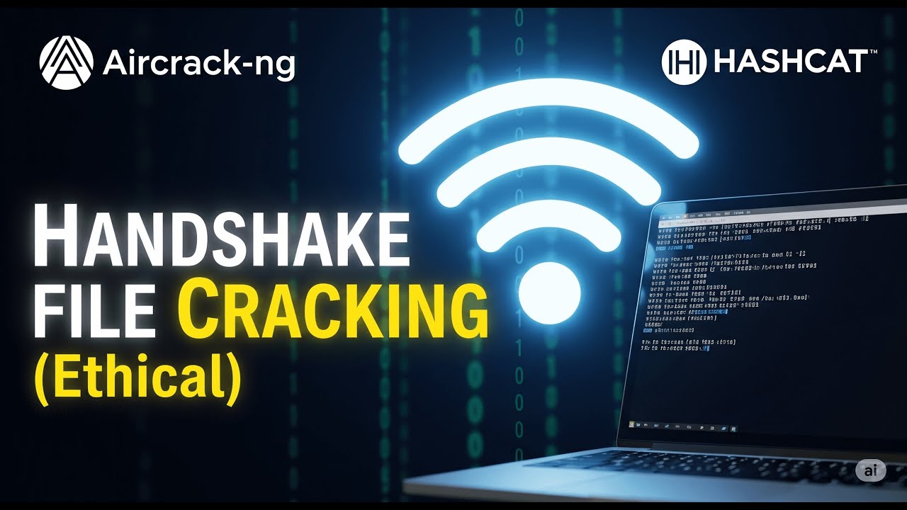 Crack WPA/WPA2 Handshakes with Aircrack-ng & Hashcat 🔓