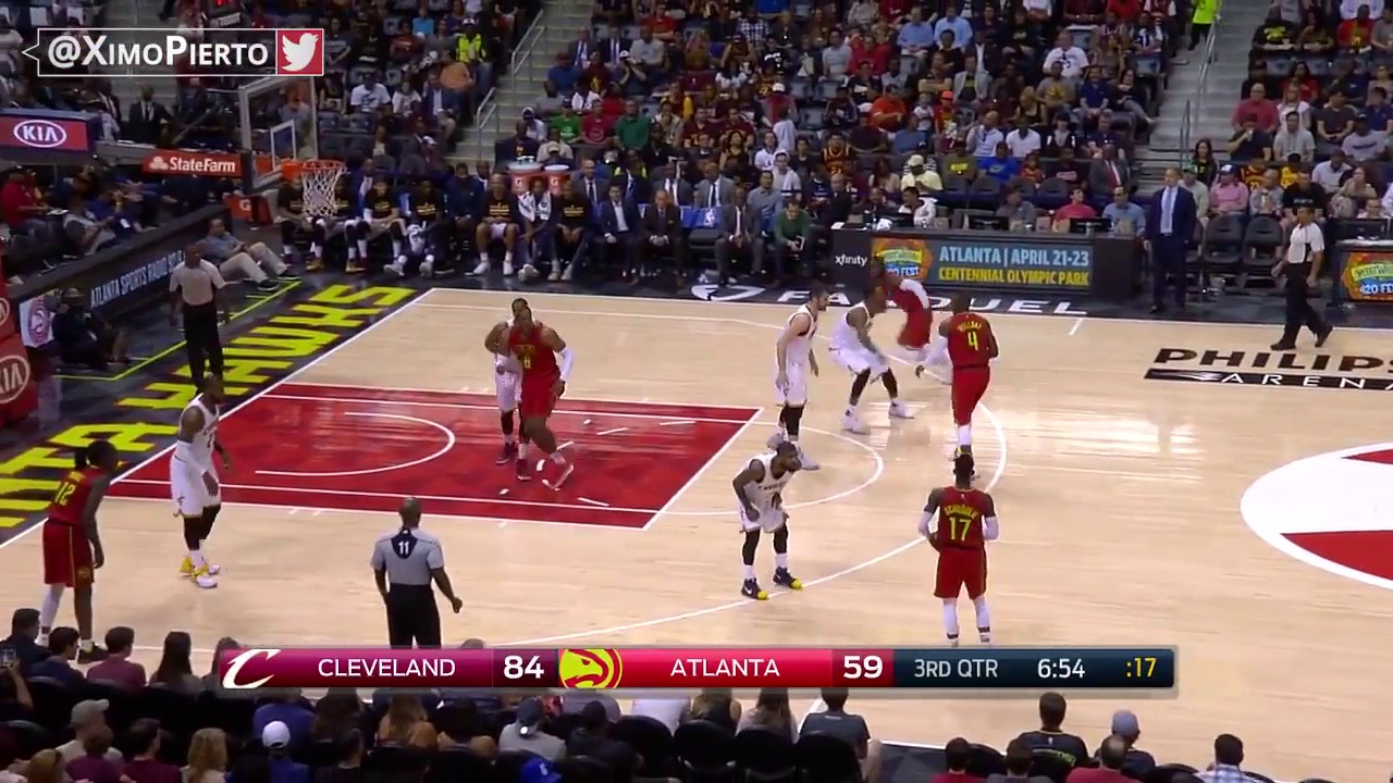Cleveland Cavaliers vs Atlanta Hawks Highlights | April 9, 2017 NBA Game 🏀