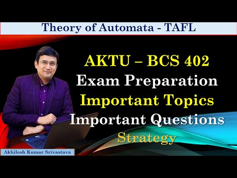 TAFL Exam Preparation Strategy || Important Topics & Important Questions || TAFL PYQ