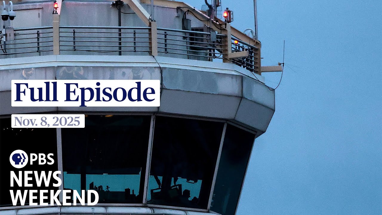 PBS News Weekend: Airline Delays & Supreme Court Ruling – Nov. 8, 2025 ✈️