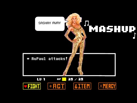 DRAG RACE X UNDERTALE - Death Drop By Glamour (Mashup and Video)