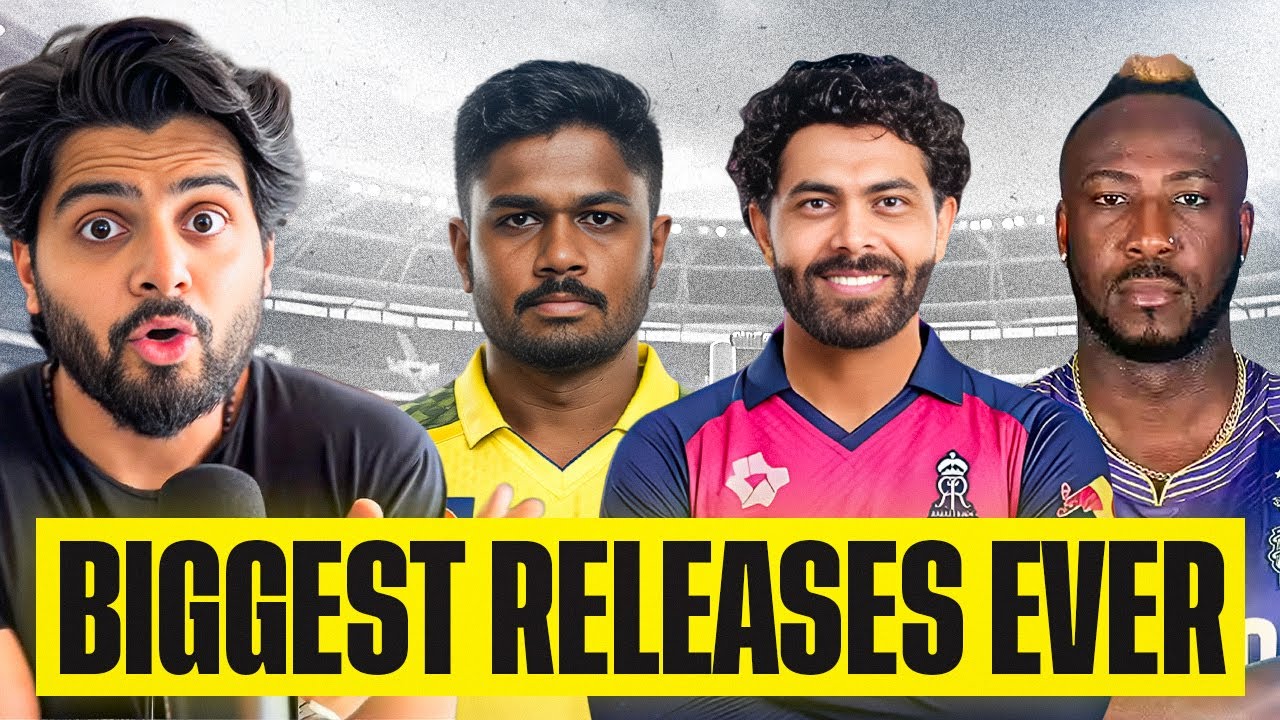 KKR Drops Russell & CSK Trades Jadeja in Crazy IPL Swap