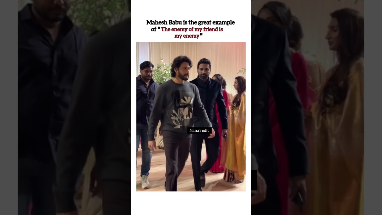 Mahesh Babu's Funny Moment Ignoring Sobita and Chay for Samantha! 😂