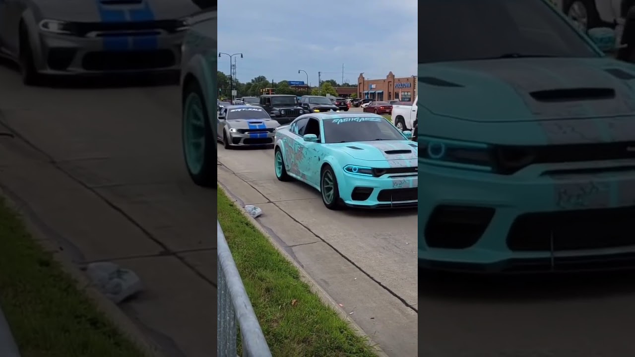 “Widebody Redeye Hellcat Charger Breaks Necks Everywhere!”🔥🔥🔥#srt #hellcat #redeye #mopar