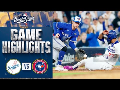 Dodgers vs Jays | EXTRA FULL GAME Highlights | World Series game 3