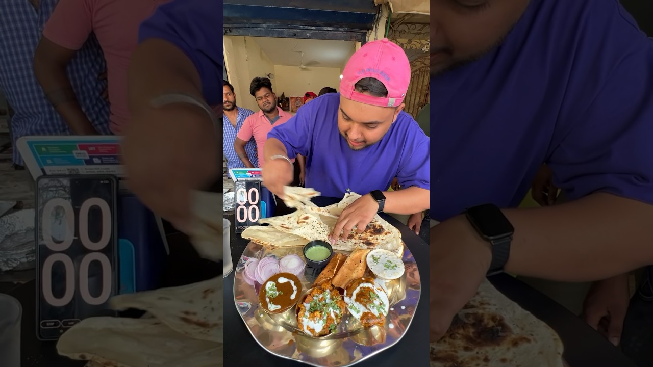 1 Pehalwan Thali for ₹2100 💰 - Challenge Alert!