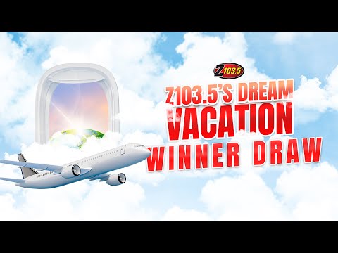 Announcing the Z1035 Dream Vacation Winner