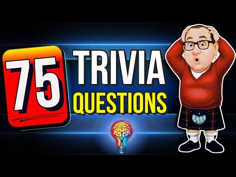 The Pub Quiz | 75 Trivia Questions - TOUGHER Than Expected!
