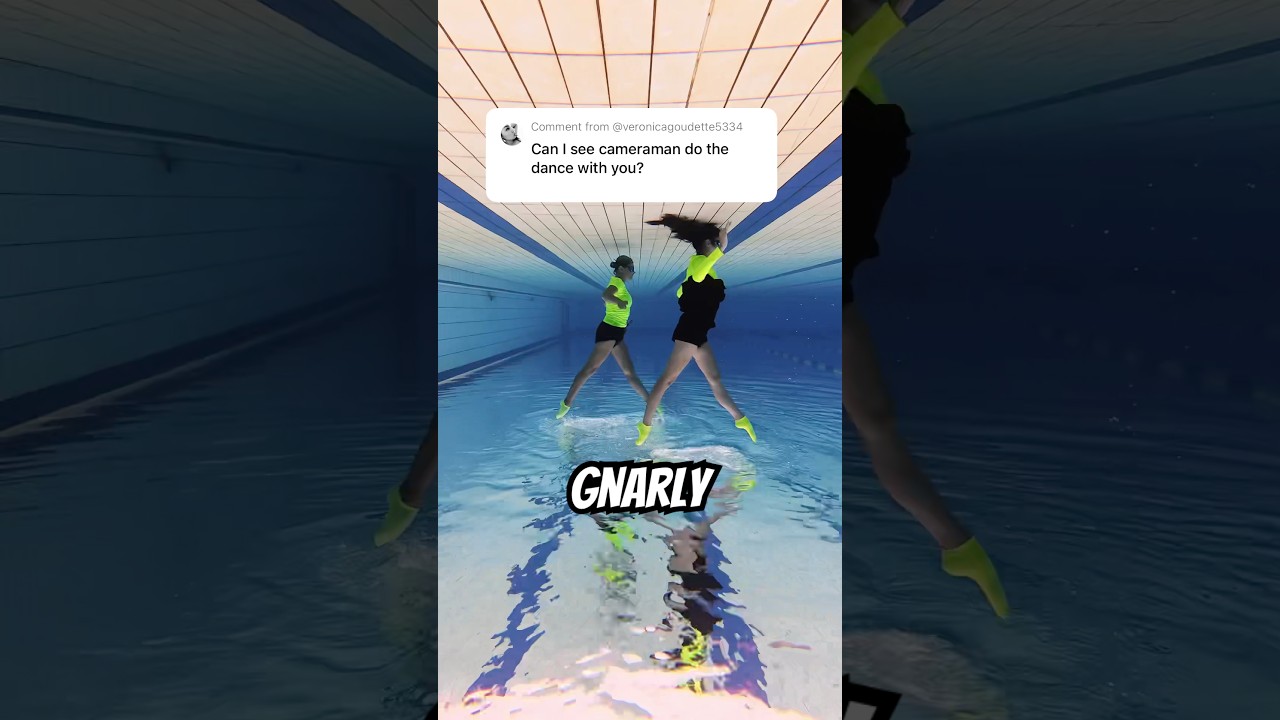 KATSEYE - Gnarly Underwater Upside Down with My Cameraman!