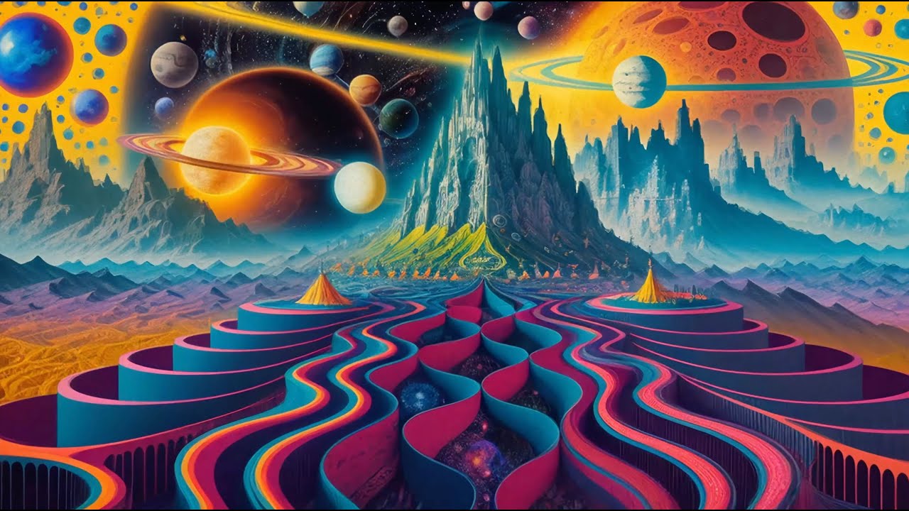 Relaxing 4K Healing Journey | 12 Hours of Soothing AI-Generated Visuals ๐ฟ