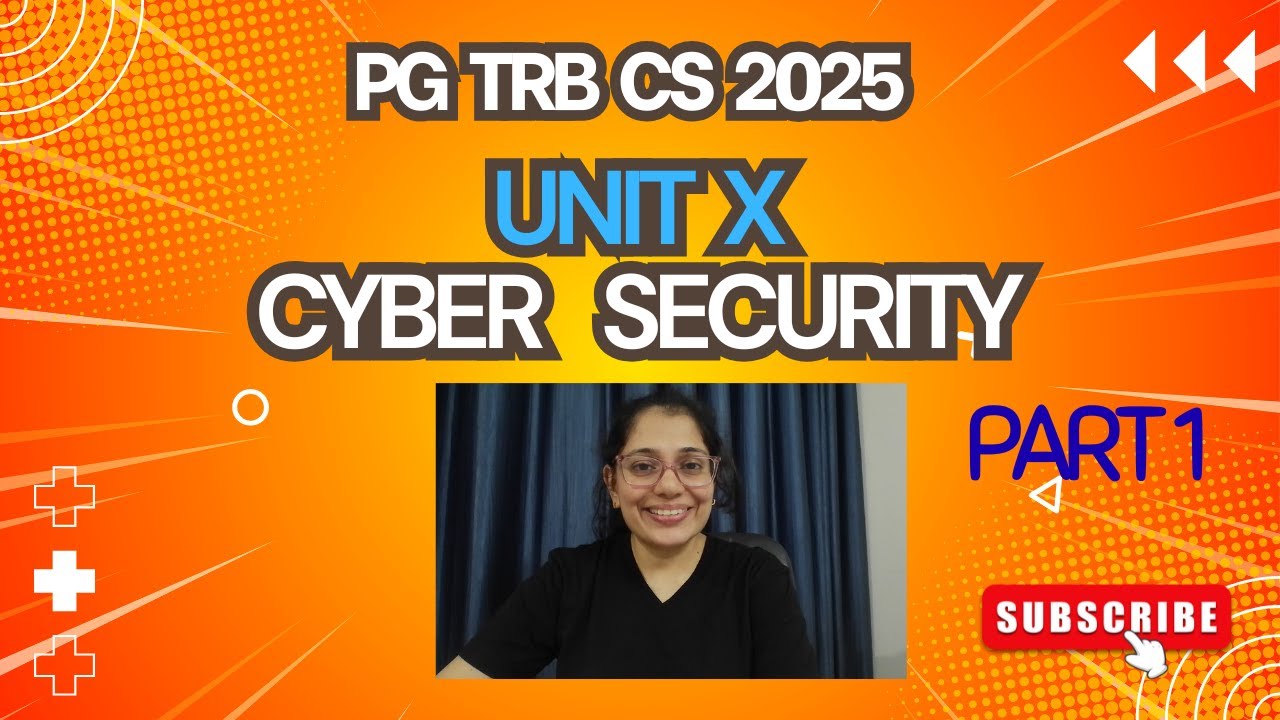 Cybersecurity & Cyber Crime Mastery for UGC NET, GATE, ISRO & More 🔐