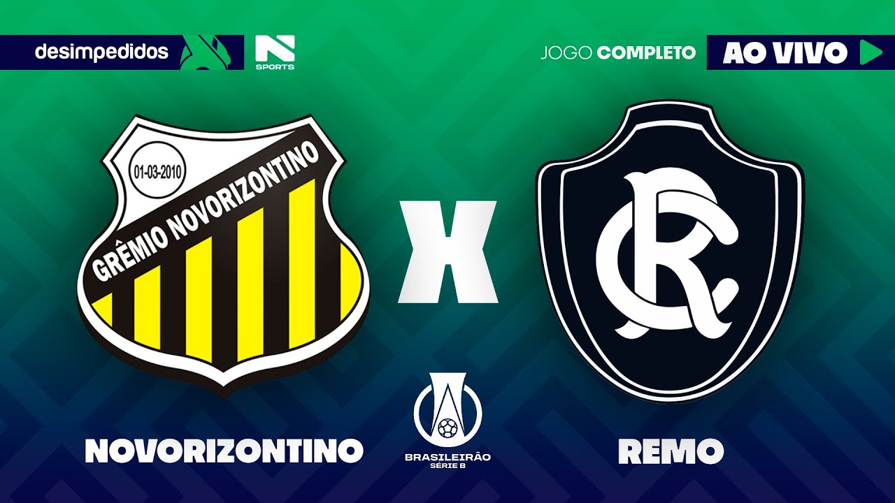 Assista ao Vivo: Novorizontino x Remo pela 36ª Rodada da Série B 2025 ⚽