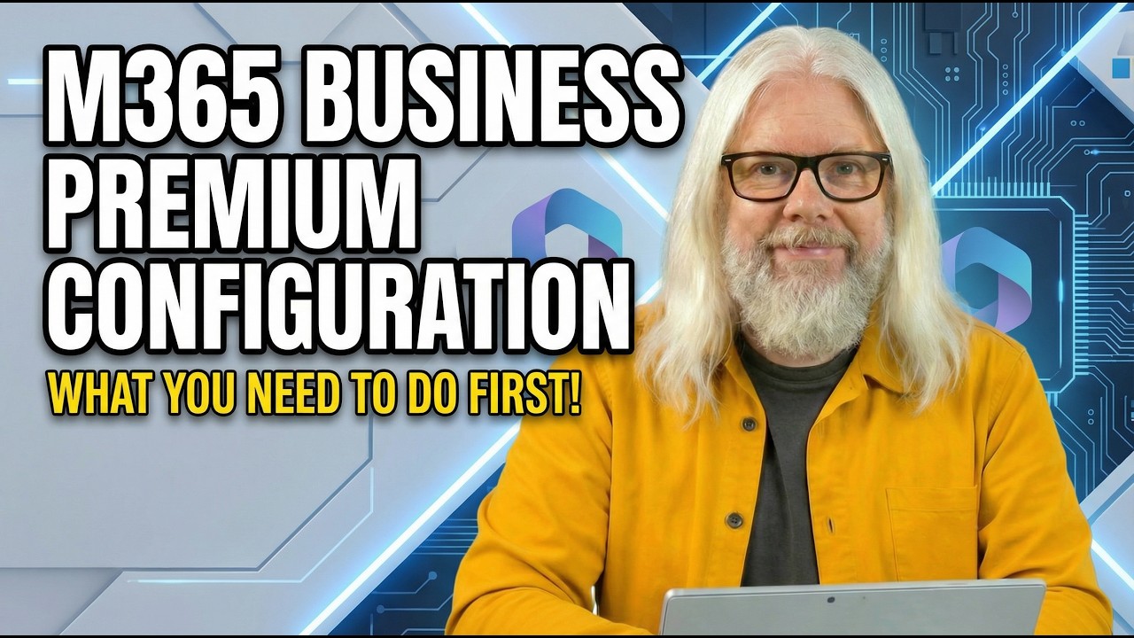 M365 Business Premium Setup: Your First Steps 🔑