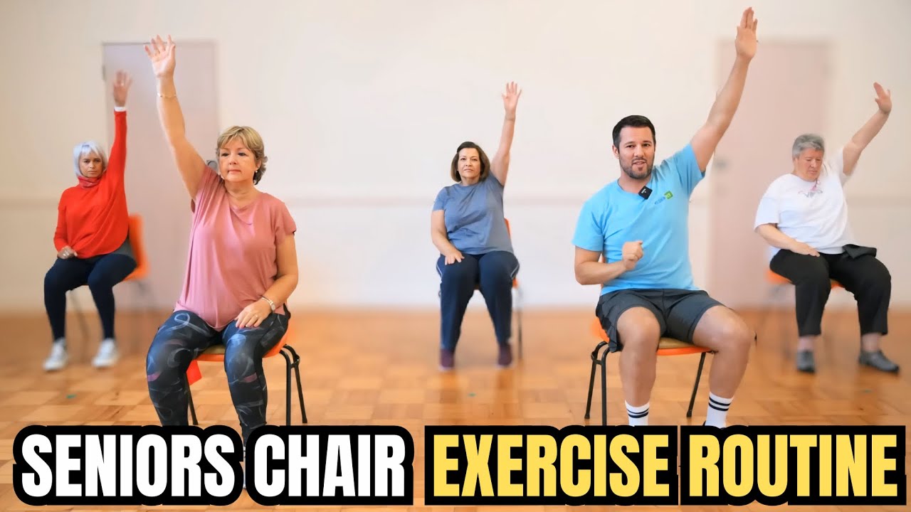 15-Minute Chair Exercises for Seniors 🪑