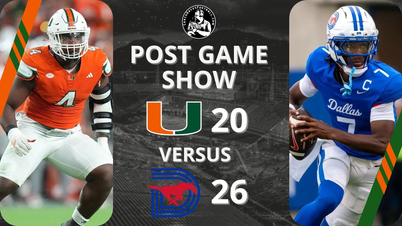 Miami Hurricanes vs SMU Mustangs: Full Post-Game Breakdown 🏈