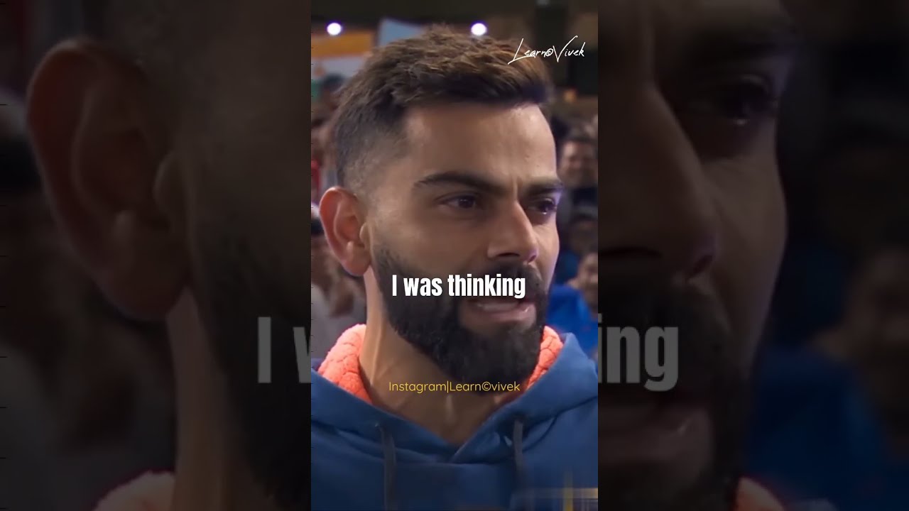 Virat Kohli's Unbreakable Mindset During India vs Pakistan T20 World Cup Match🔥