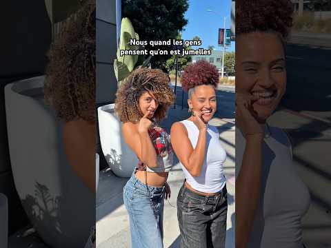 À Los Angeles avec ma « jumelle » #curlyhair