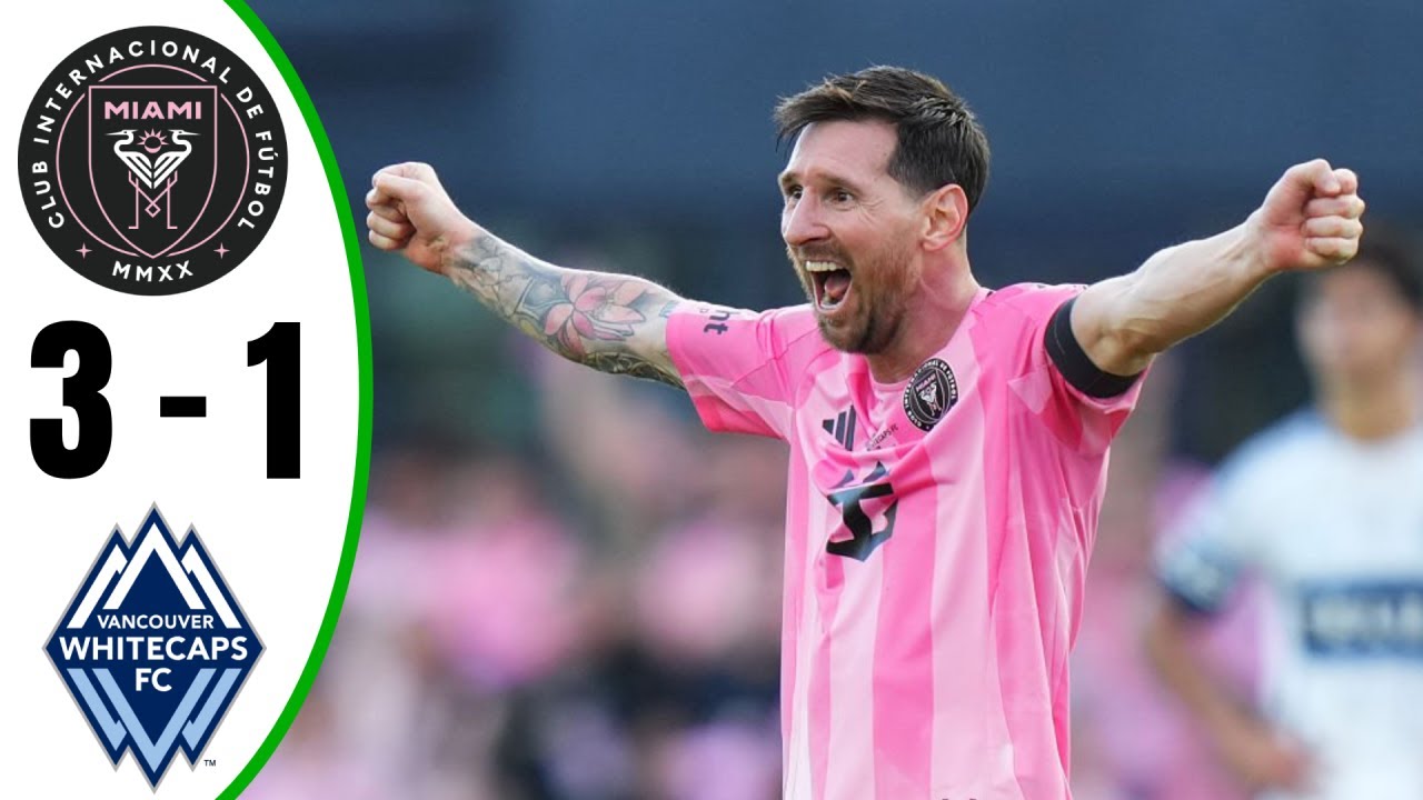 Inter Miami vs Vancouver 3-1 | MLS Cup Final Highlights ⚽