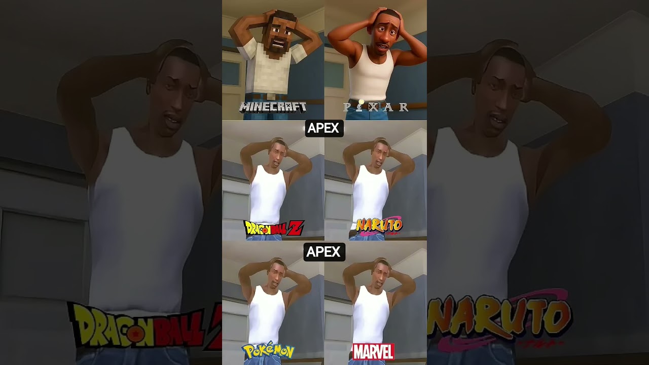 Carl Johnson in Various Versions ๐ | GTA Shorts