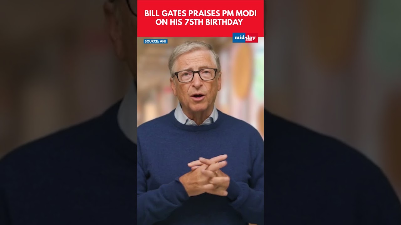 Bill Gates Wishes PM Modi on 75th Birthday 🎉