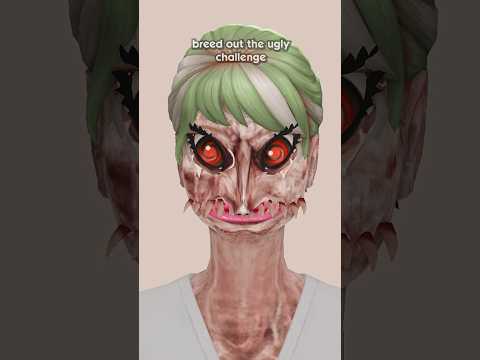 breed out the ugly challenge 💩| the sims 4 #sims #thesims4 #sims4 #shorts