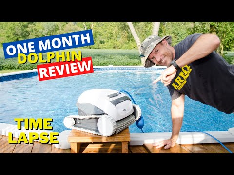 ONE month review of my Dolphin E10 pool vac
