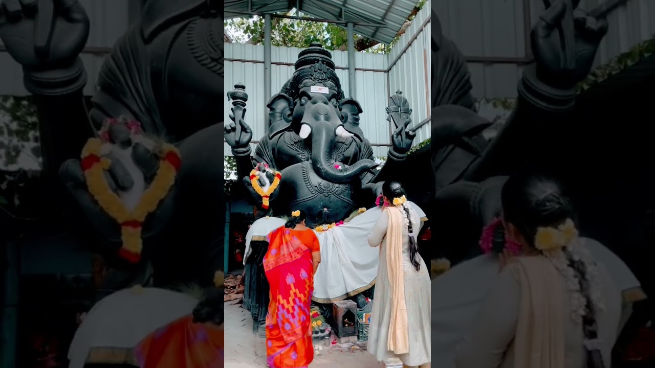 Discover the Power of Lord Vinayagar at Pillayarpatti 🕉️ #Shorts