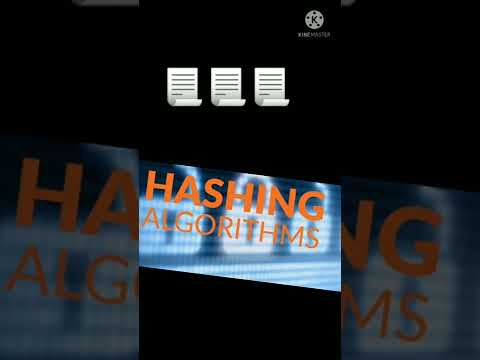 What is Hashing algorithm?? How it help us 🤔🤔 #SHORTS #social media #infopedia